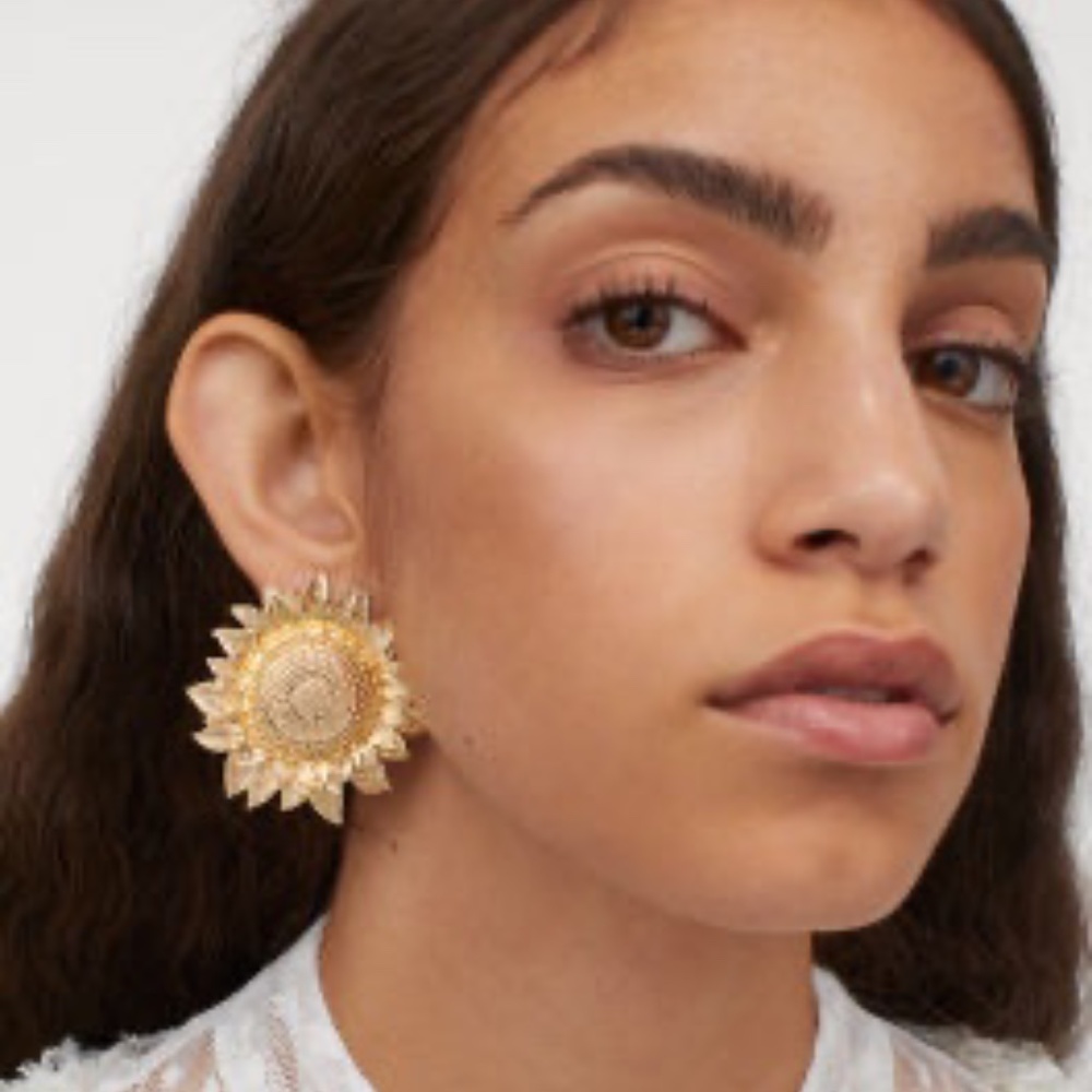 Sandra Mansour x H&M CONSCIOUS Gold Earrings SOLD!